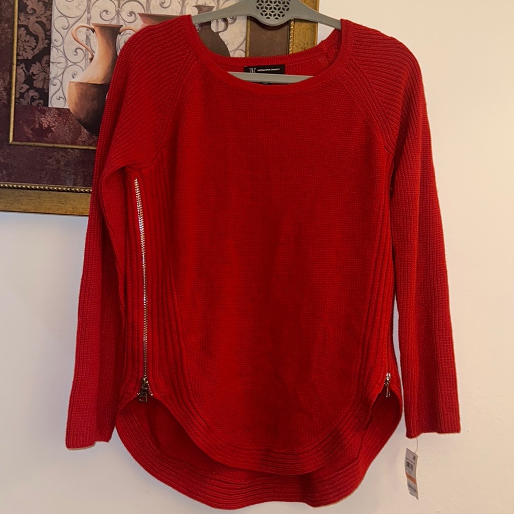 I.N.C internacional concepts red sweater